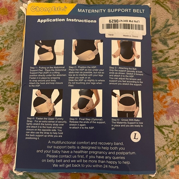 Maternity Support Belt Size Large New Never Use - Picture 3 of 10